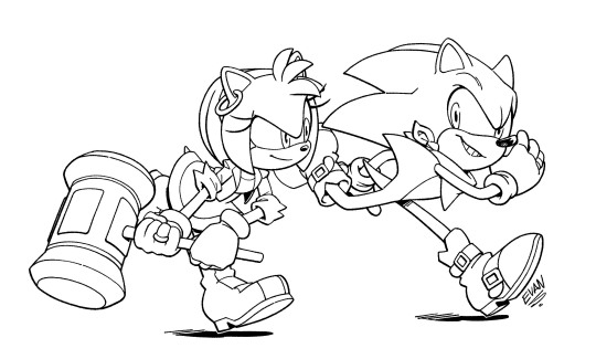 Draw many cartoon â mission for blueflash