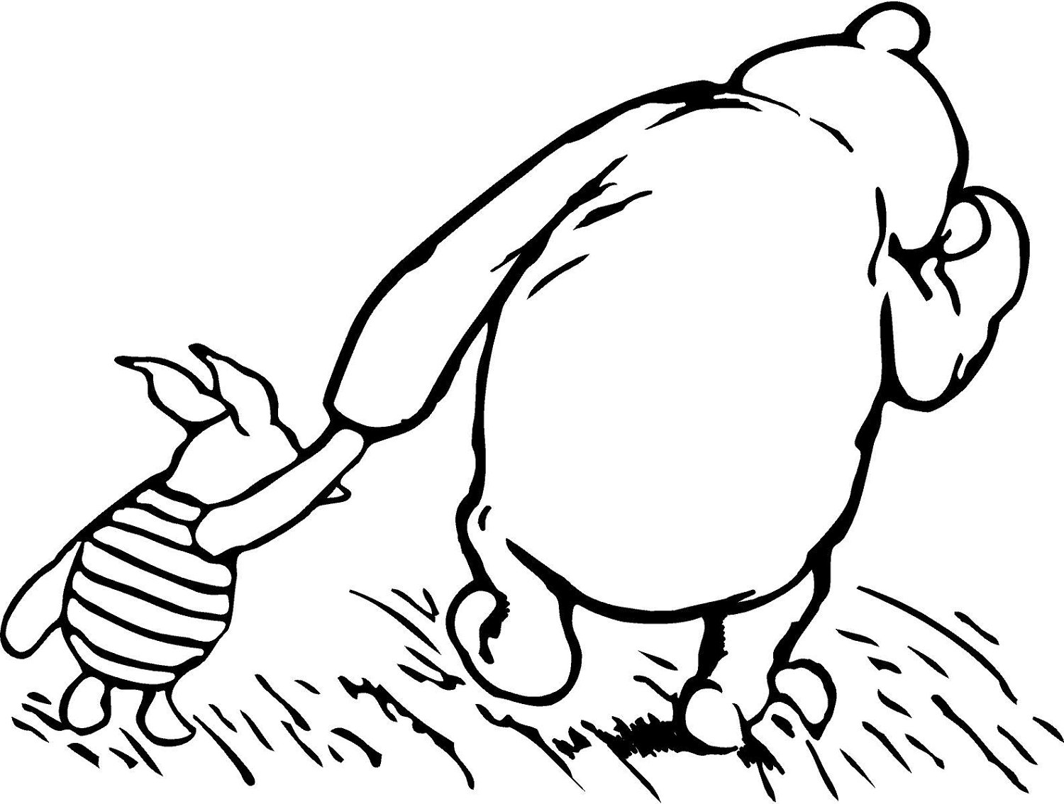 Piglet coloring pages