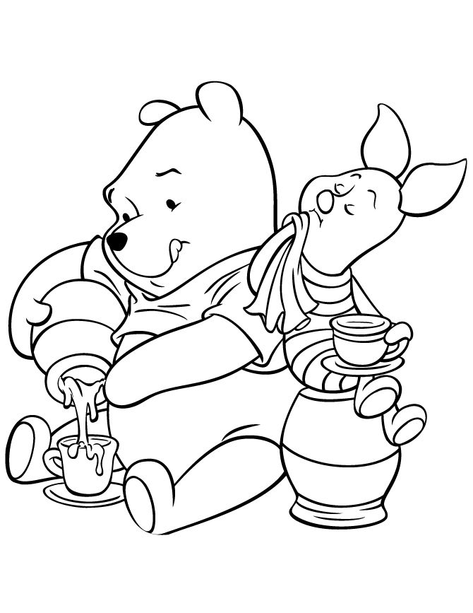 Printable coloring pages bear coloring pages coloring pages disney coloring pages