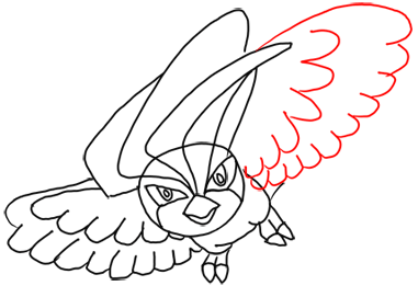 Step how to draw pidgeotto from pokemon step by step drawing lessons