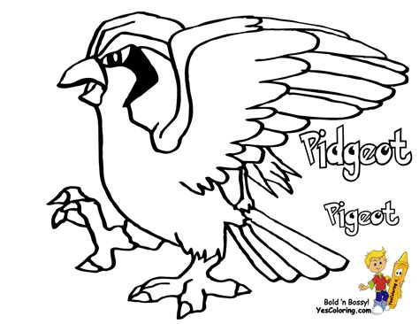 Pidgeot louring pages