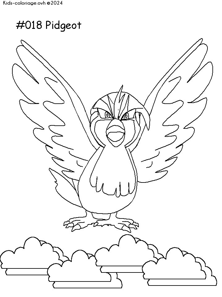 Coloriage ã imprimer pokemon