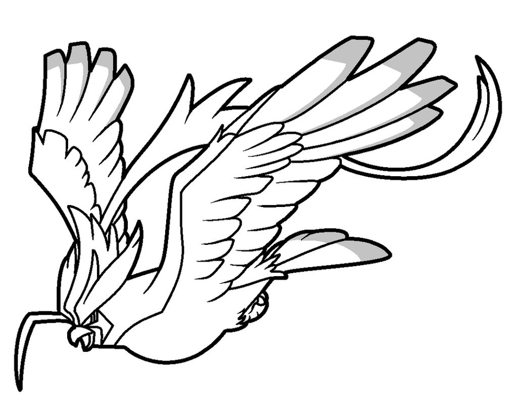 Mega pidgeot base by halosouldragon on