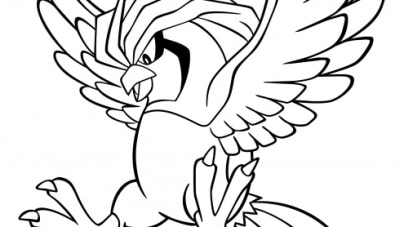 Pokemon free printable coloring pages for kids