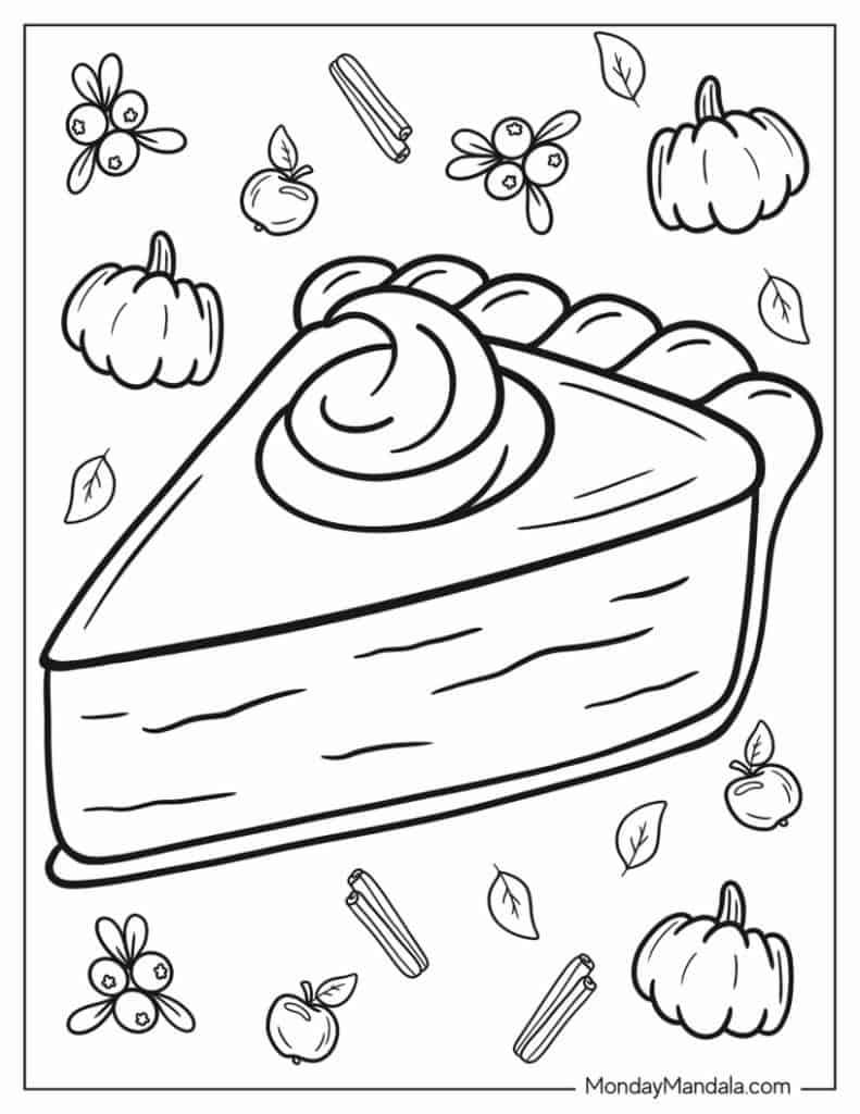 Thanksgiving coloring pages free pdf printables