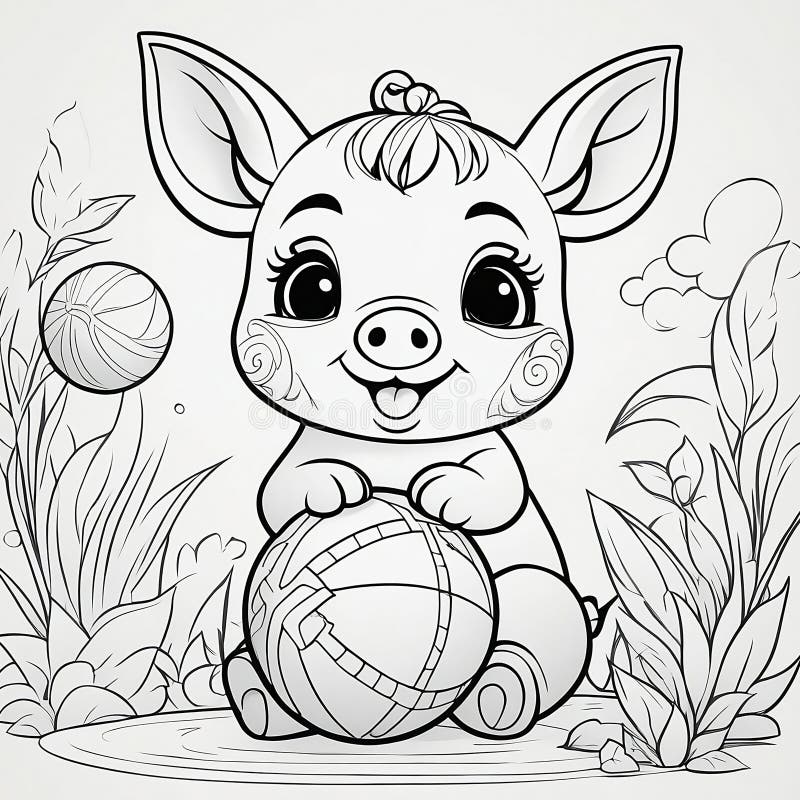 Imaginative pig stock illustrations â imaginative pig stock illustrations vectors clipart