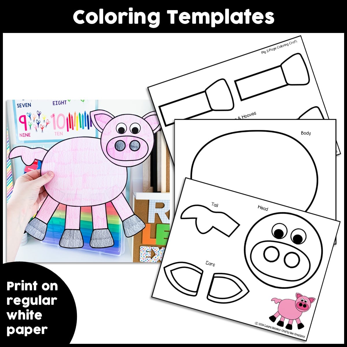 Pig craft activity