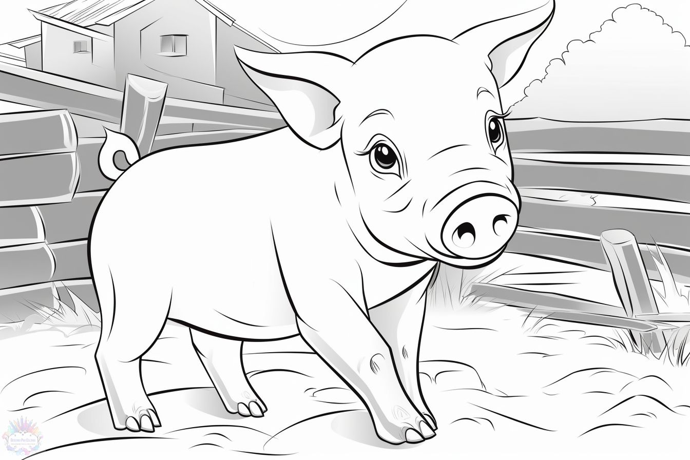 Pig coloring pages