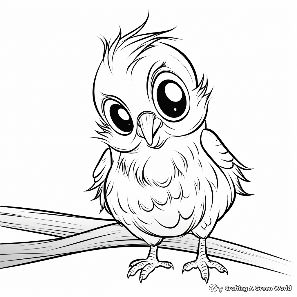 Pigeon coloring pages