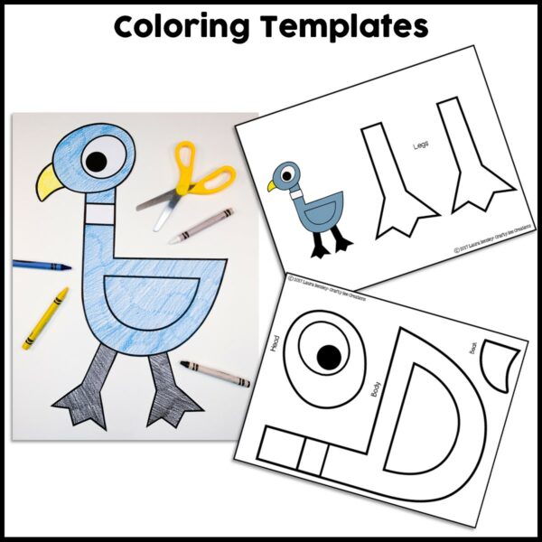 Pigeon craft activity