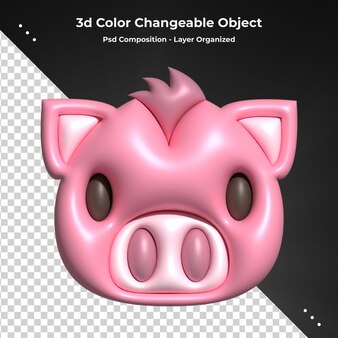 Page pig kawaii psd high quality free psd templates for download