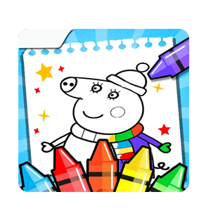 Pepp piglet coloring â