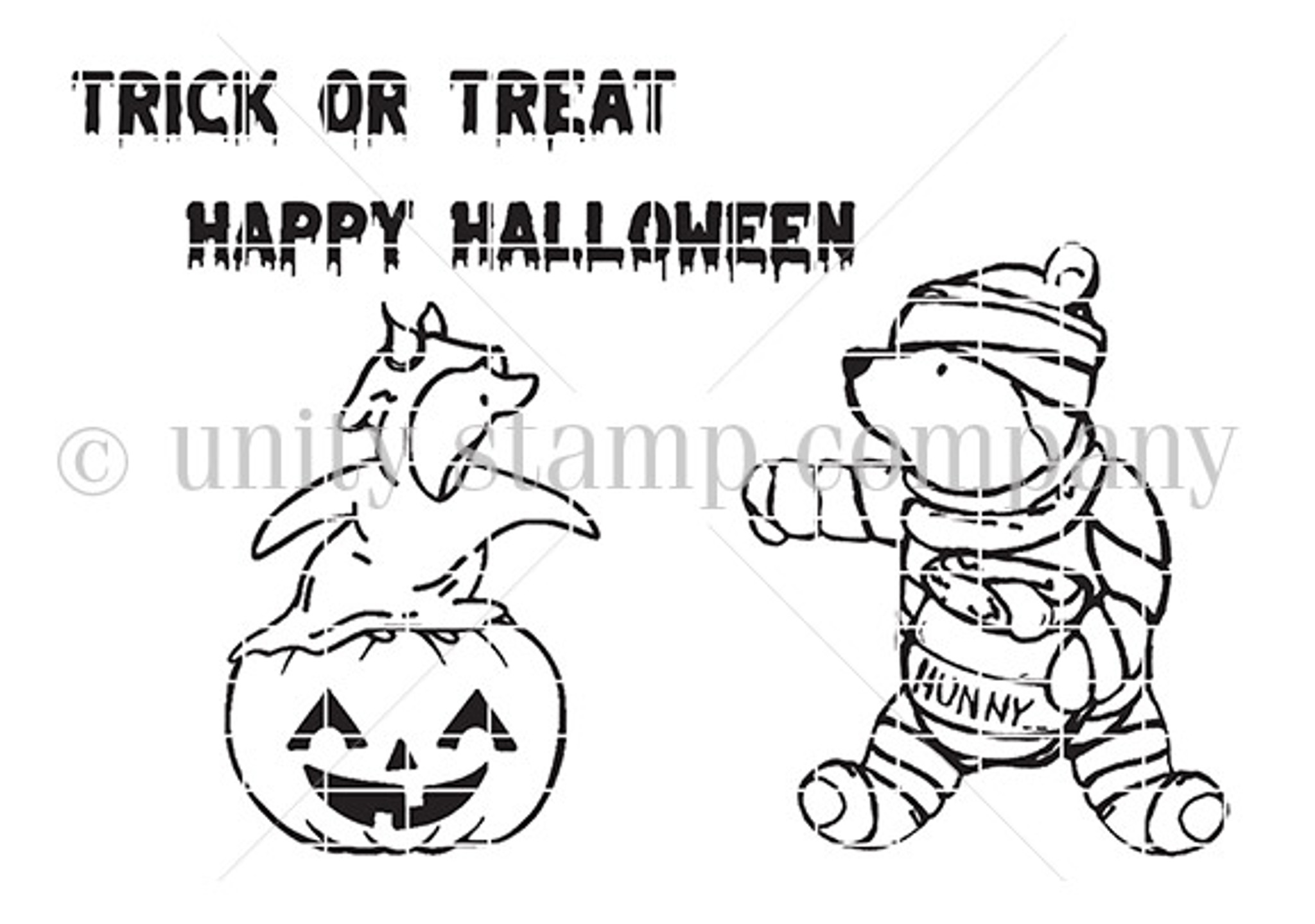 Winnie the pooh trick or treat