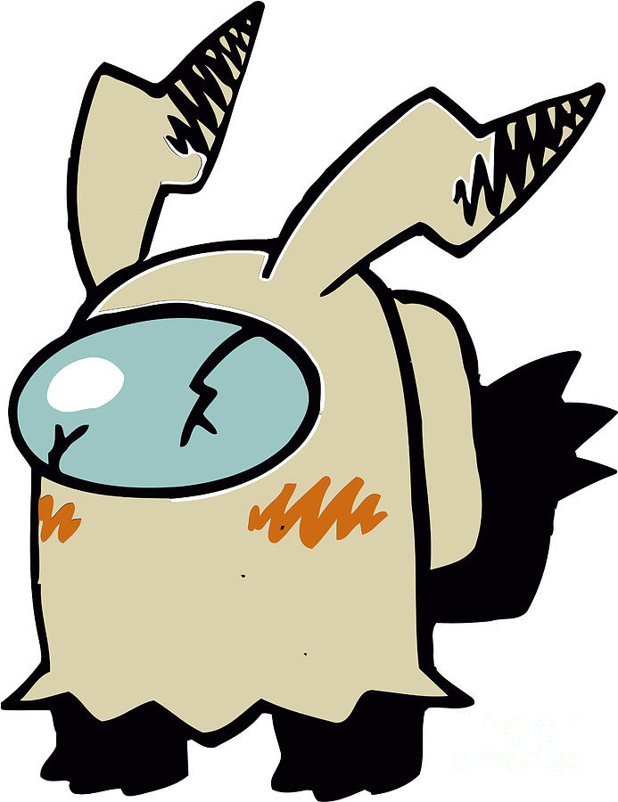 Cute pikachu among us png among us sublimation instant download among us pdf png dxf eps silh digital art by tu hoang