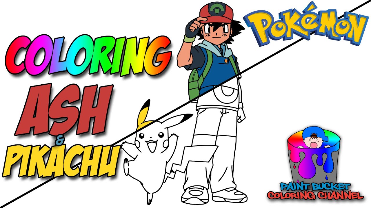 Ash ketchum and pikachu