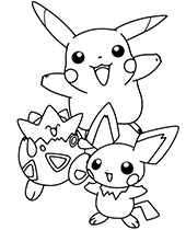 Eevee pokemon coloring page with stars
