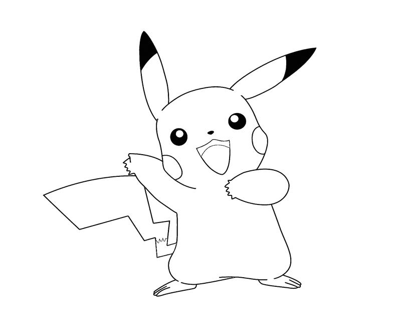 Pikachu coloring crafty teenager