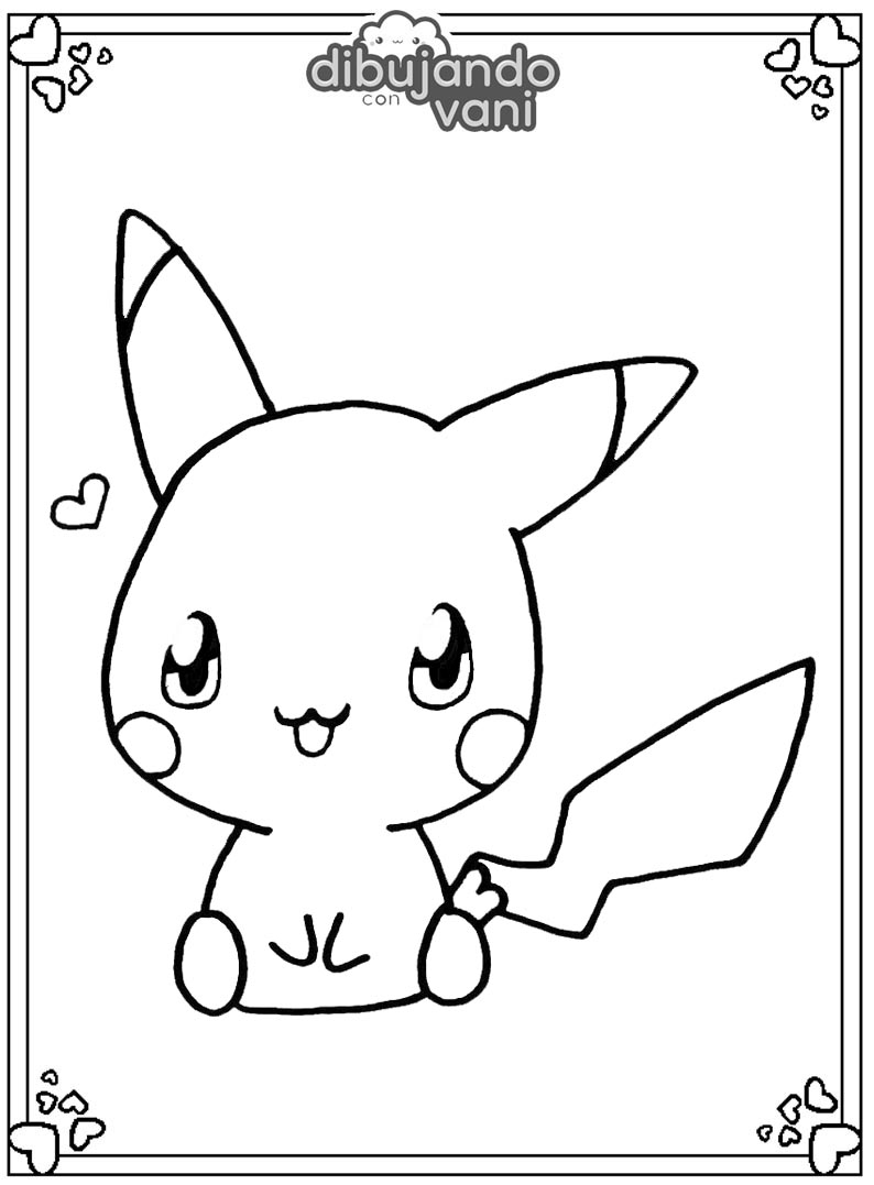 Pikachu pa imprimir