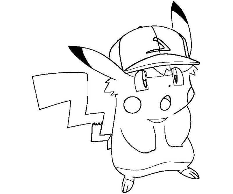 Pikachu coloring crafty teenager