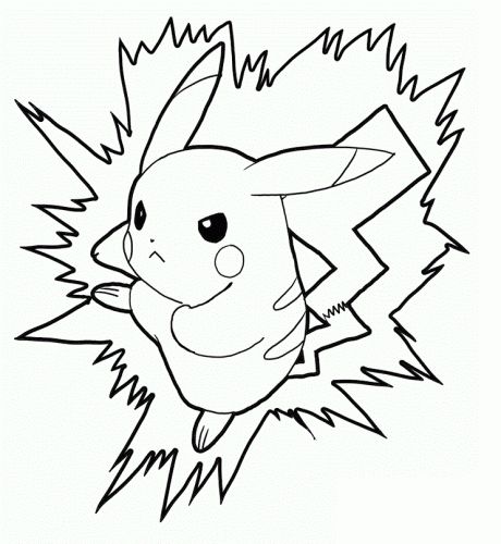 Desenhos do pikachu para imprimir e colorir pikachu pagine da colorare per bambini pokemon