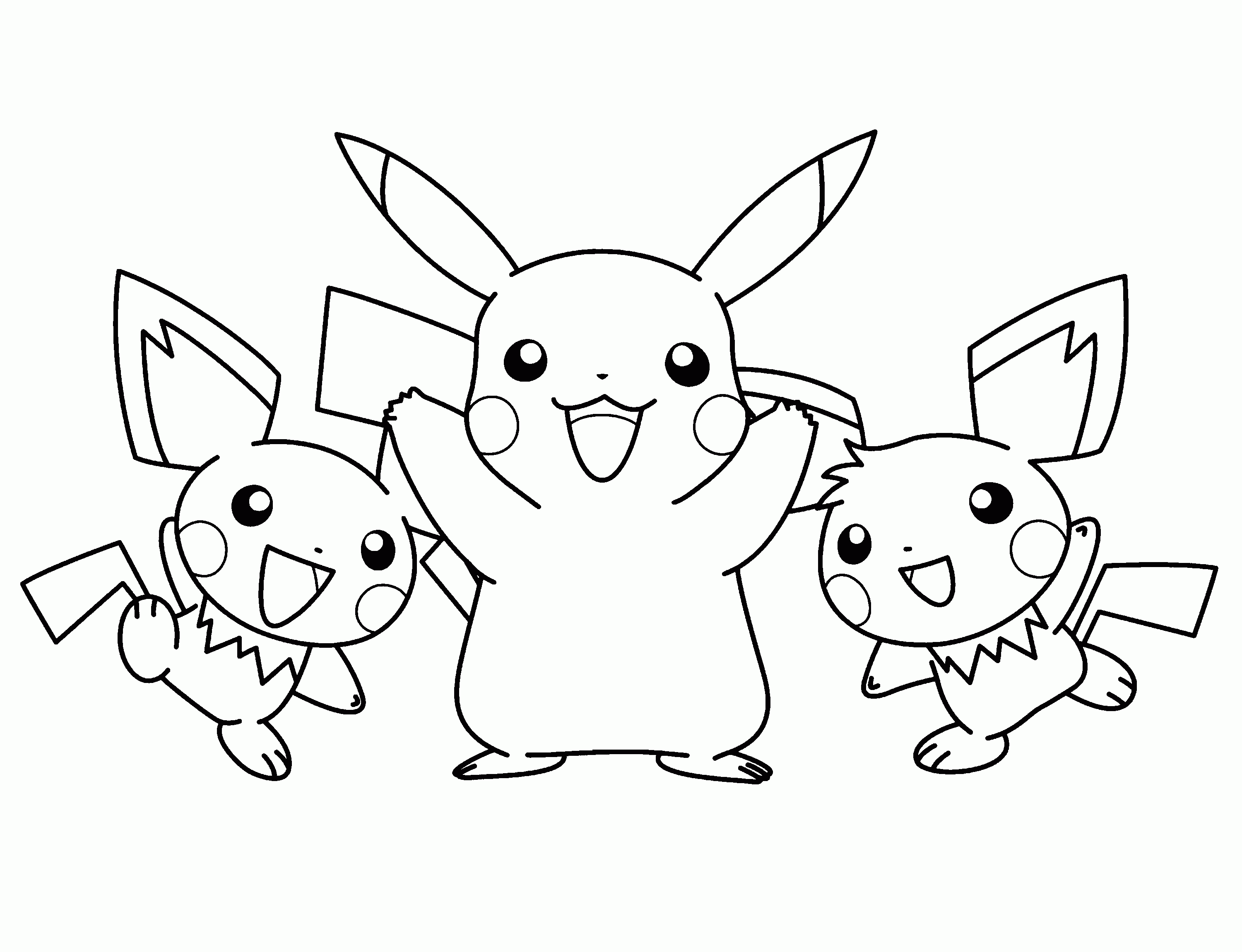 Desenhos do pikachu para imprimir e colorirpintar desenho do pikachu para desenhar no caderno