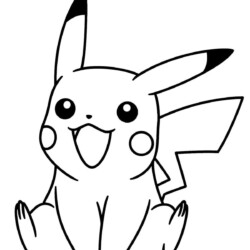 Desenhos do pokemon para imprimir e colorir