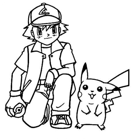 Desenhos do pikachu para imprimir e colorir pokemon para colorir pãginas para colorir gratuitas pikachu