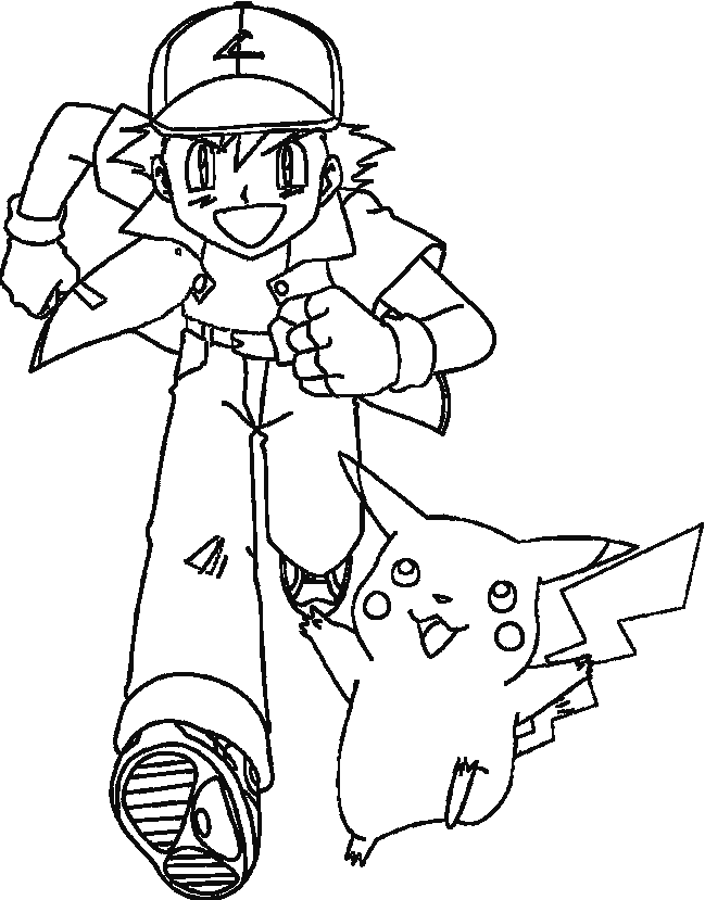 Pokemon coloring pages