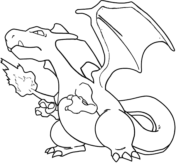 Pokemon desenhos para pintar colorir e imprimir do pikachu charmander ash charizard
