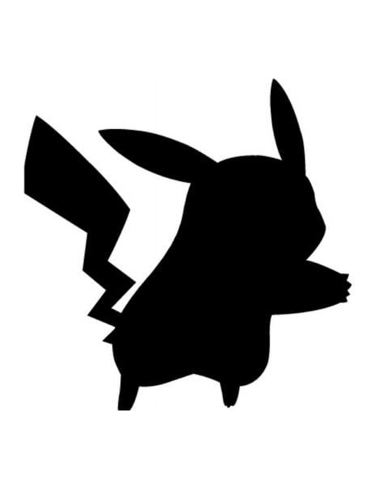 Pack of pikachu stencils made from ply mat board x x x