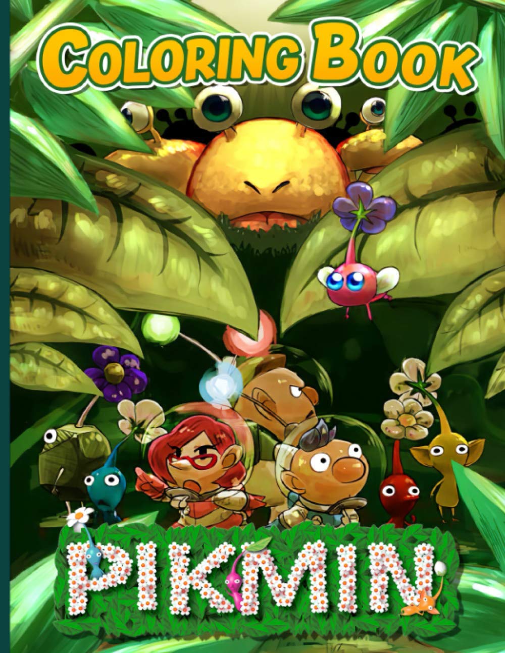 Pikmin coloring book pikmin adult coloring books