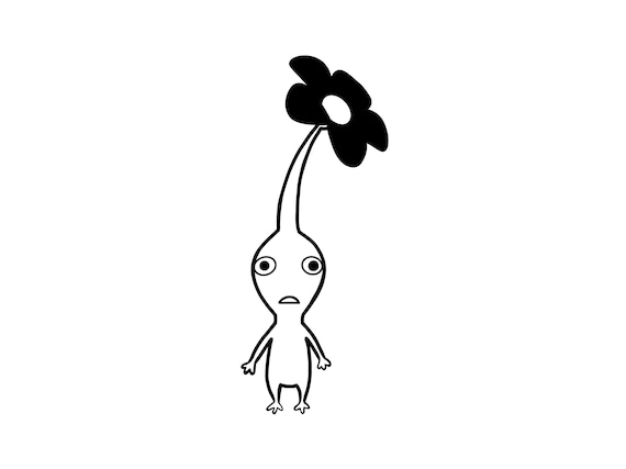 Pikmin vinyl decal