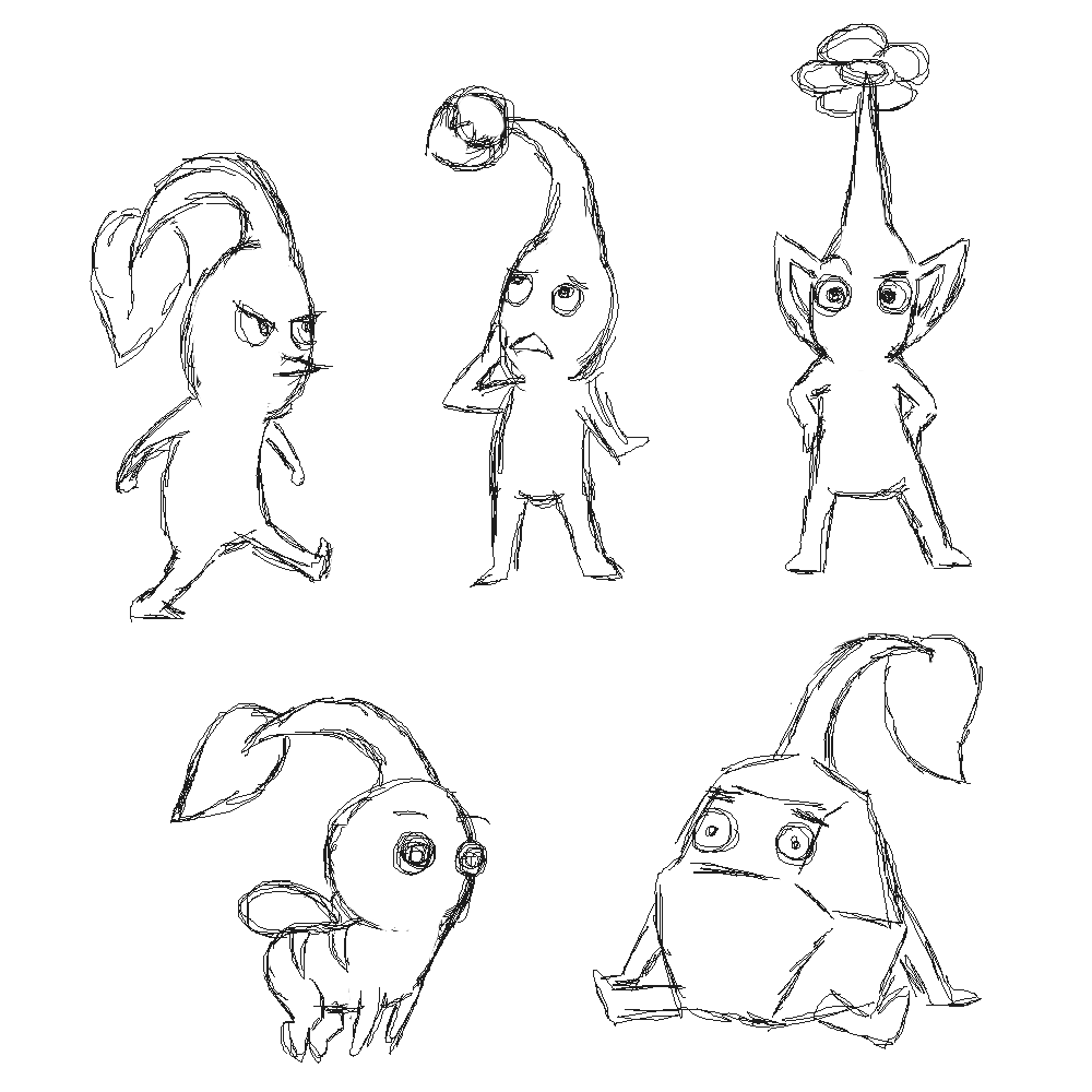 The pikmin cast by bombkirby on