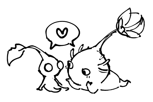 Greyert â pikmin moment bonus doodles under here they