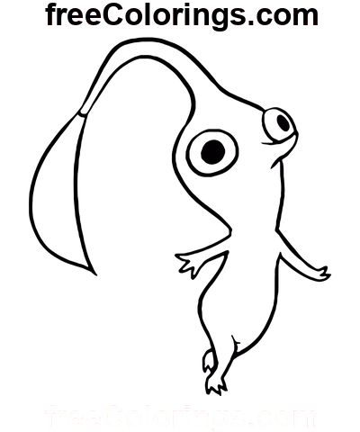 Pikmin â free printable loring pages in loring pages free printable loring pages printable loring book