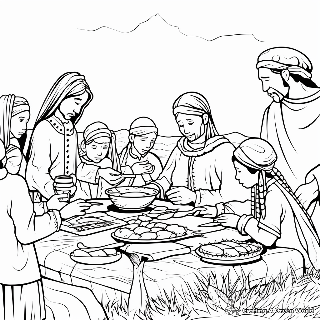 Pilgrim coloring pages