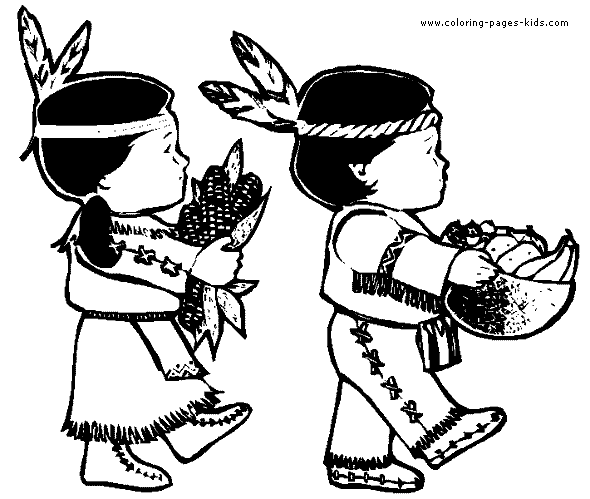 Indian color page free printable coloring sheets for kids