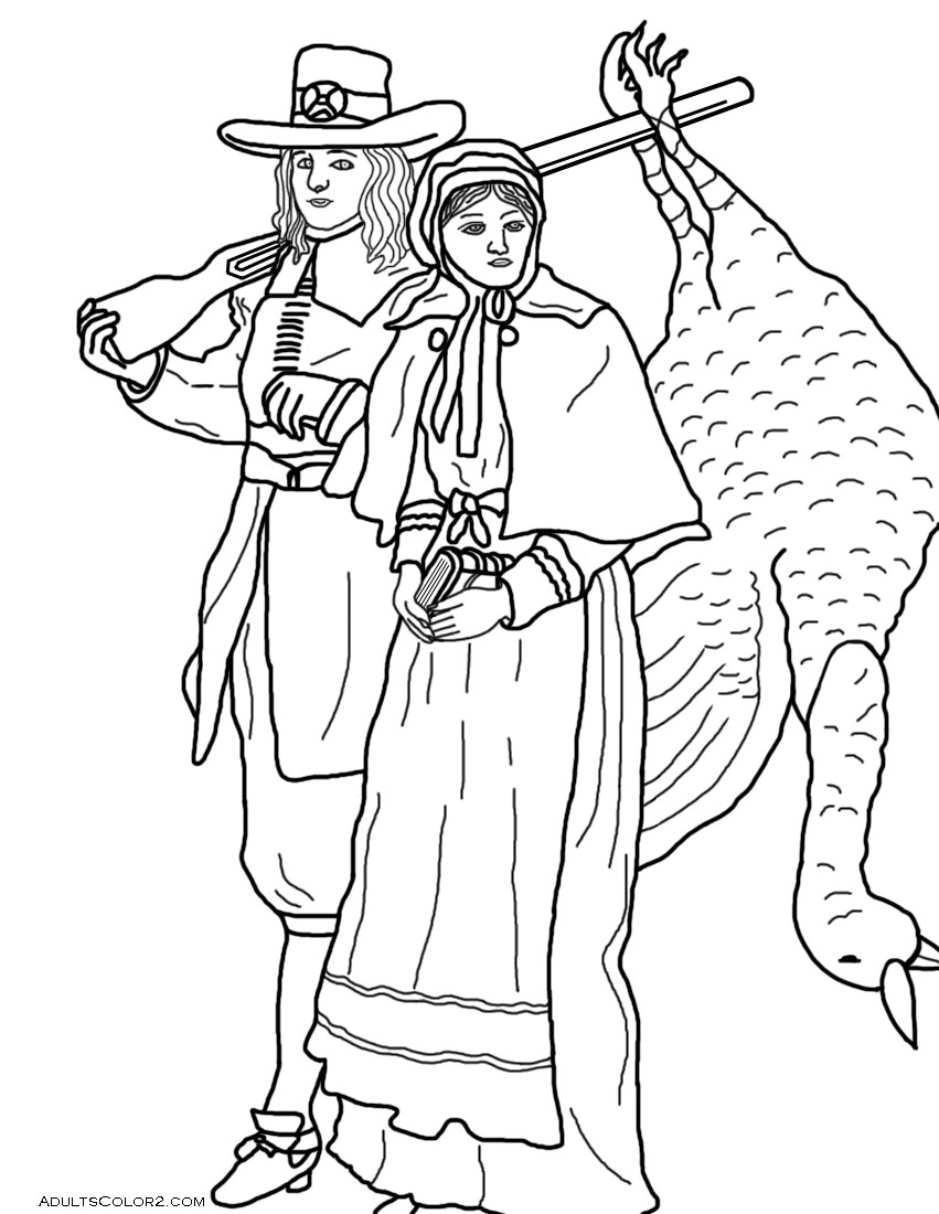 Thanksgiving coloring pages tint yourself a turkey