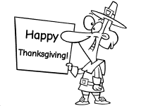 Pilgrims coloring pages
