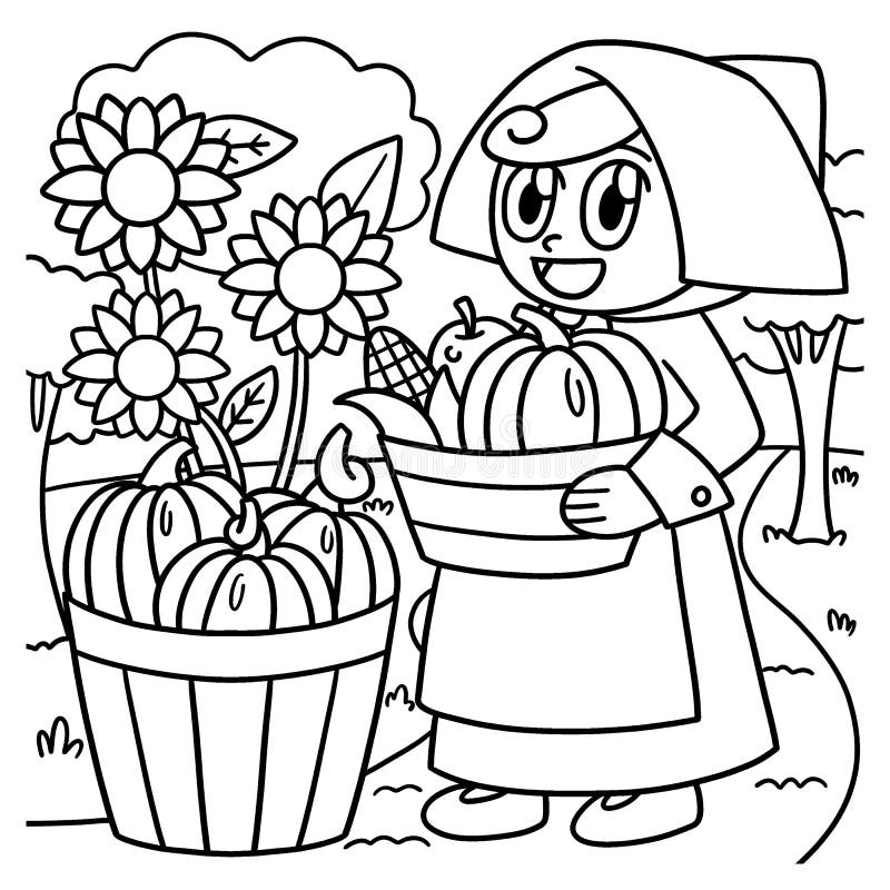 Pilgrim kids stock illustrations â pilgrim kids stock illustrations vectors clipart