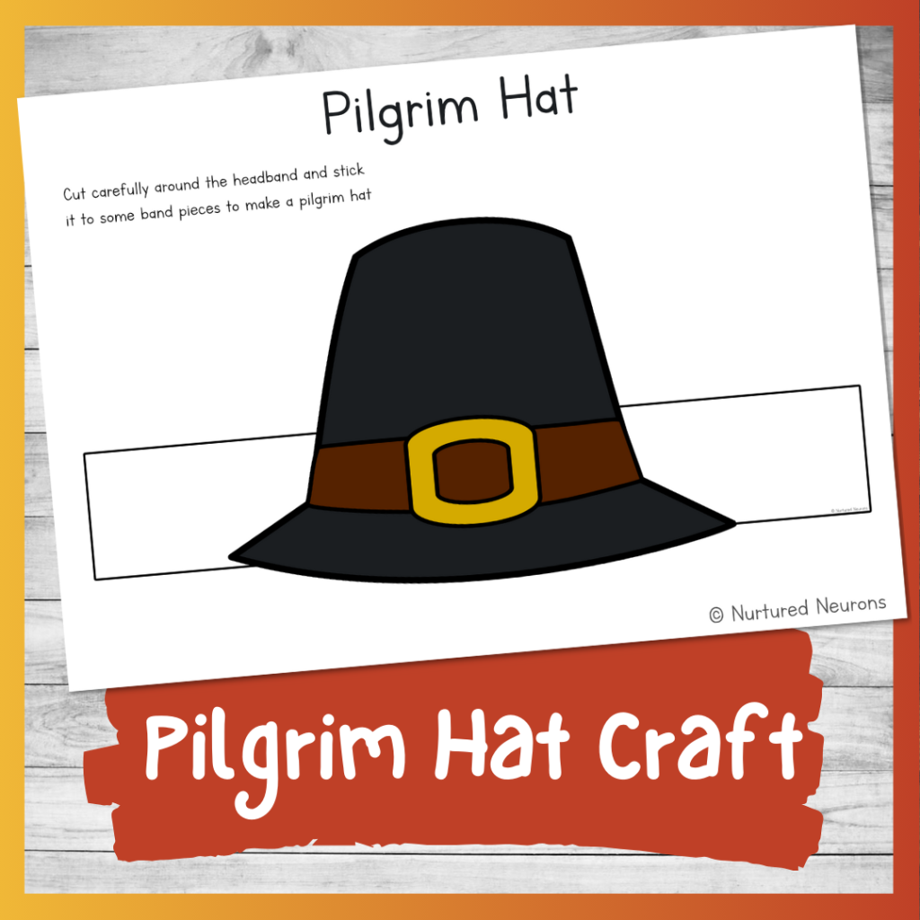 Simple pilgrim hat craft