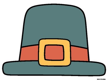Pilgrim hat template pdf by tims printables tpt