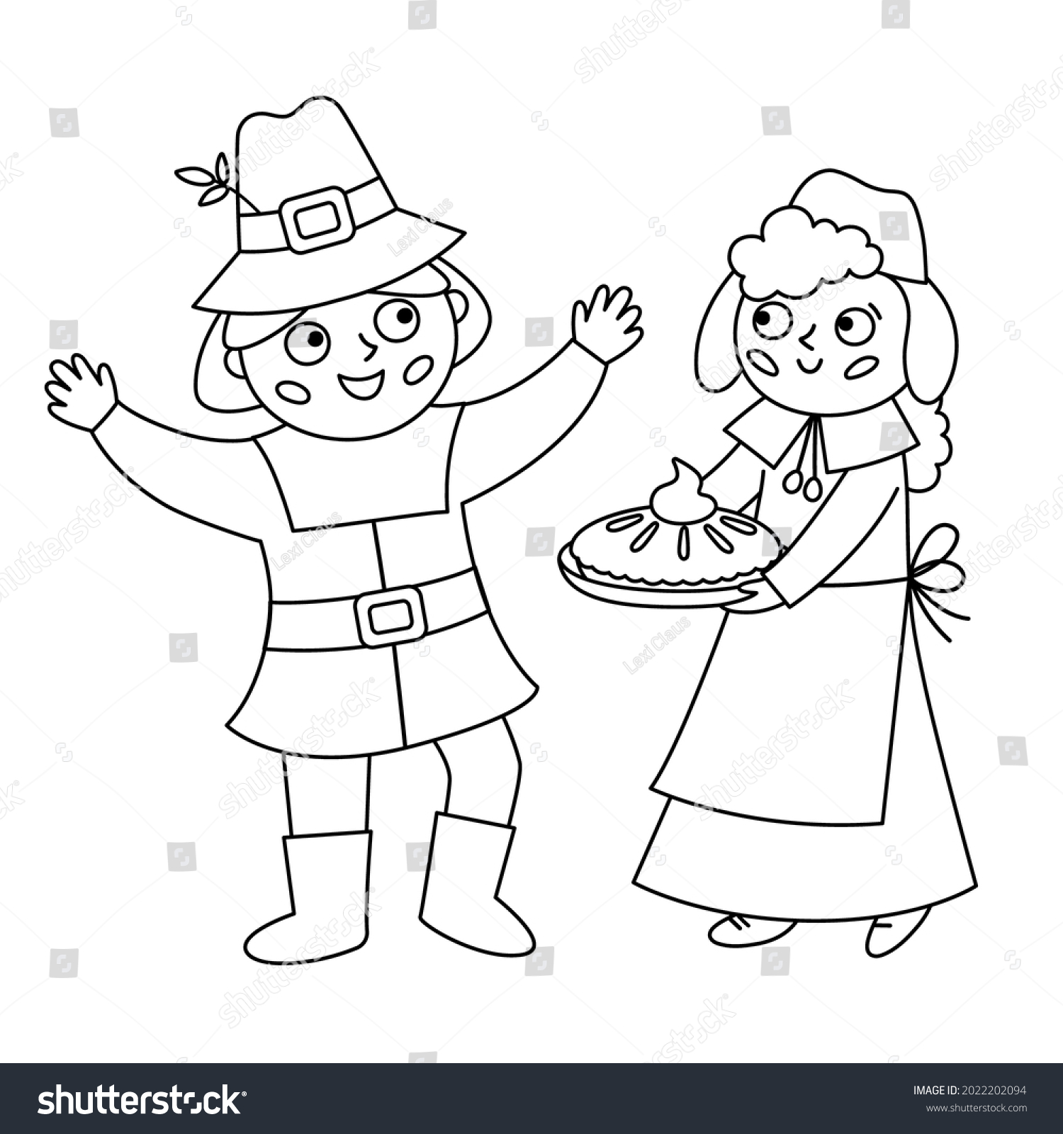 Pilgrim child images stock photos d objects vectors