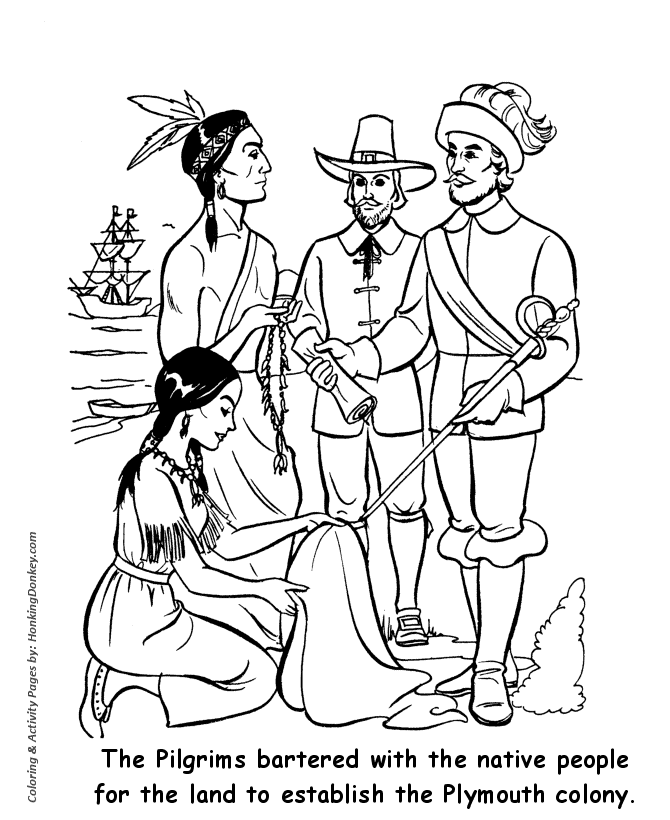 Thanksgiving coloring pages