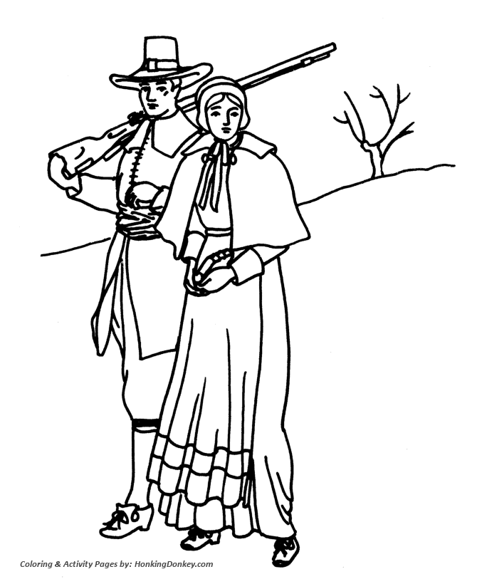 Thanksgiving coloring pages