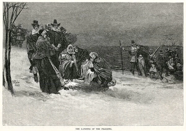 Landing of the pilgrim fathers for sale as framed prints photos wall art and photo gifts