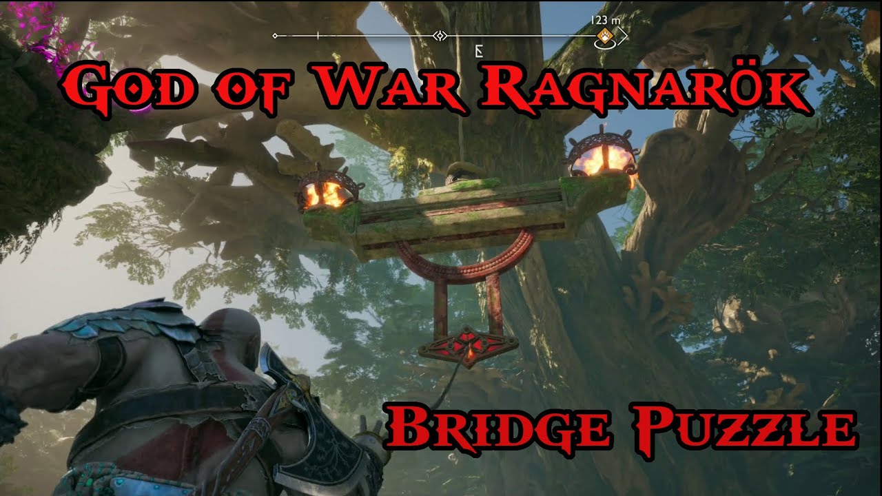 God of war ragnarãk â part â bridge puzzle in pilgrims landing