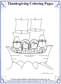 Thanksgiving coloring pages