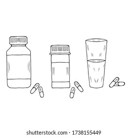 Medicine bottle drawing images stock photos d objects vectors