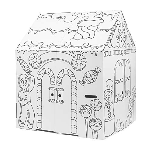Easy playhouse gingerbread house